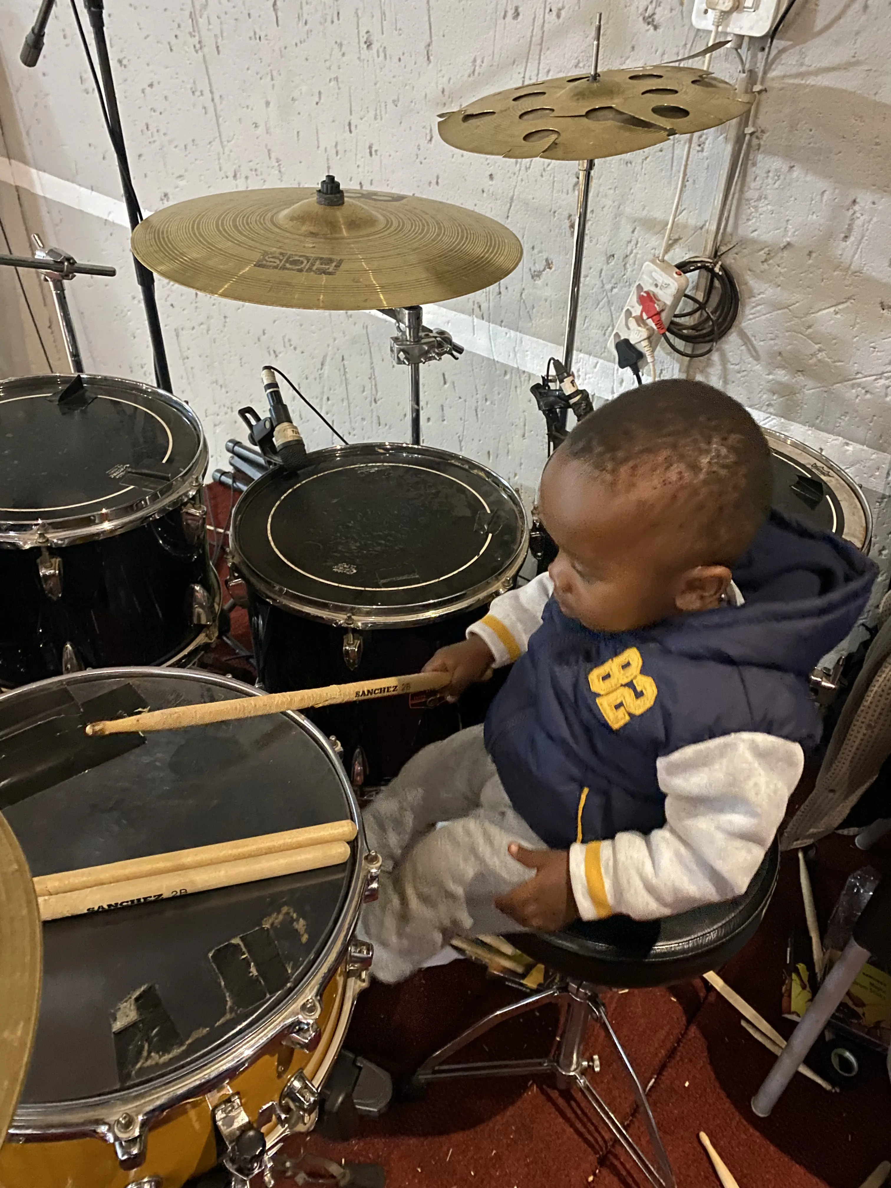 Drum kit setup