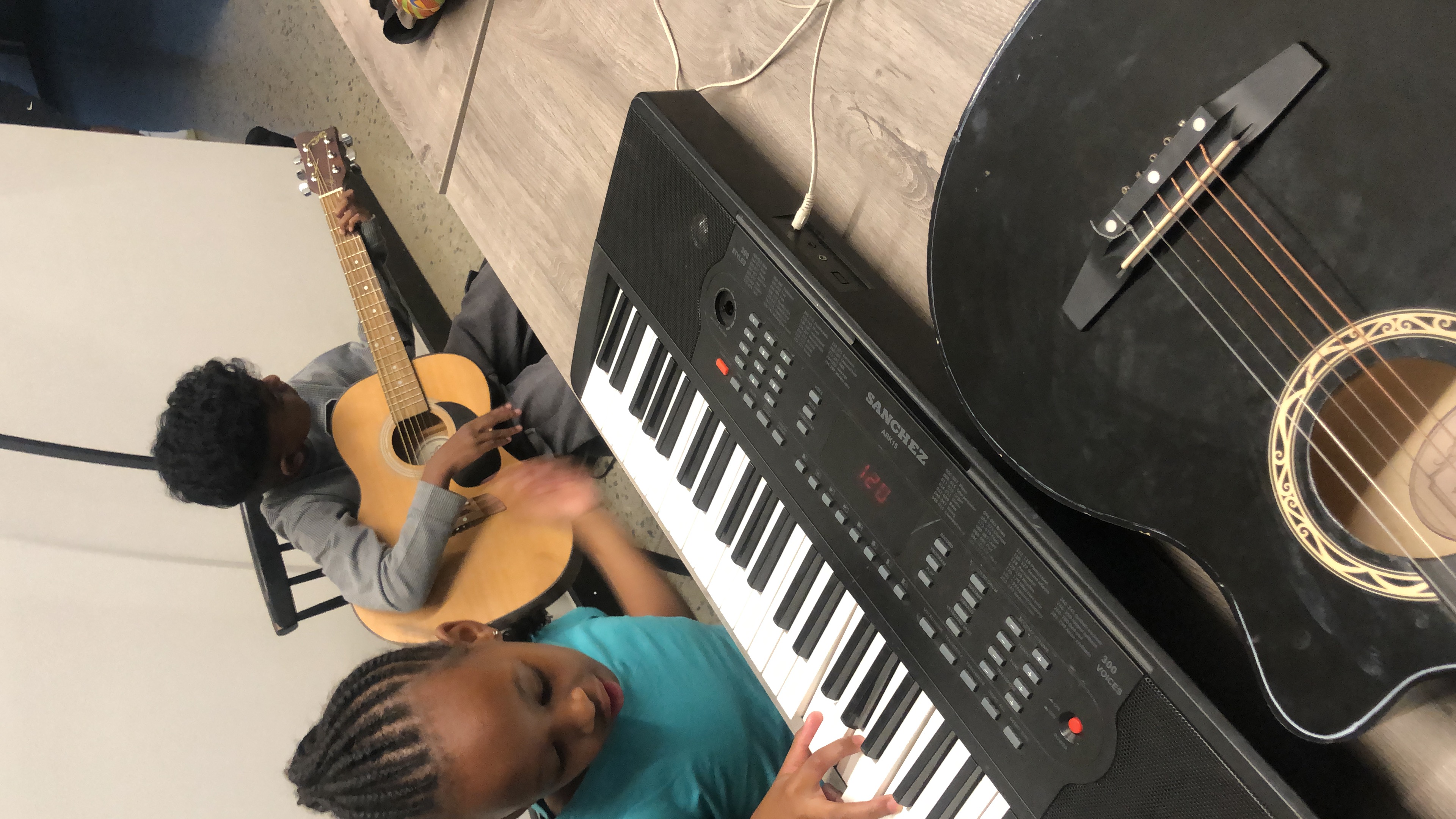 Home lesson at house estate